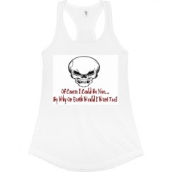 Ladies Slim Fit Racerback Tank Top