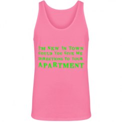 Unisex Jersey Neon Tank Top