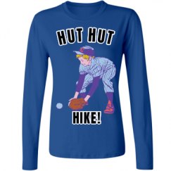 Ladies Relaxed Fit Basic Long Sleeve Tee