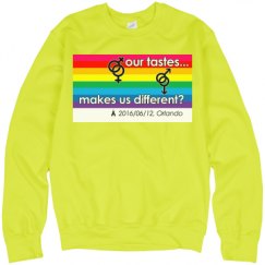 Unisex Neon Crewneck Sweatshirt