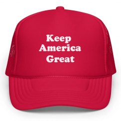 Keep america great Trump hat