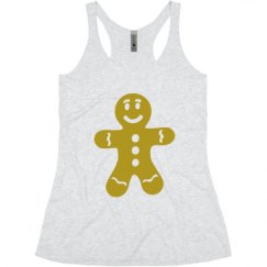 Ladies Slim Fit Super Soft Racerback Triblend Tank