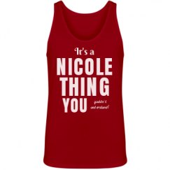 Unisex Jersey Tank Top
