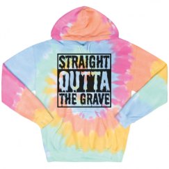 Unisex Tie-Dye Fleece Hoodie