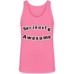 Unisex Jersey Neon Tank Top