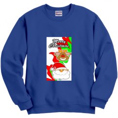 Unisex Film and Foil Crewneck Sweatshirt