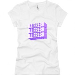Ladies Slim Fit Basic Promo Jersey Tee