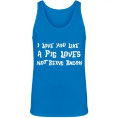 Unisex Jersey Neon Tank Top