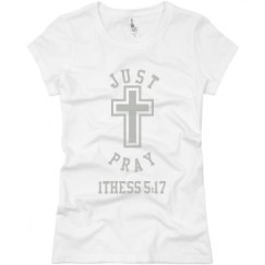 Ladies Slim Fit Basic Promo Jersey Tee