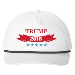 Snapback Five-Panel Rope Hat