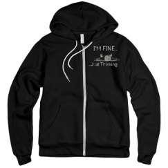 Unisex Fleece Full Zip Midweight Hoodie