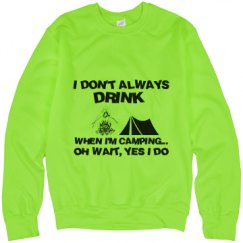Unisex Neon Crewneck Sweatshirt