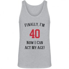 Unisex Jersey Tank Top