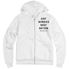 Unisex Fleece Full Zip Midweight Hoodie