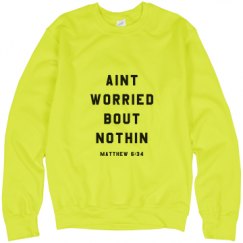 Unisex Neon Crewneck Sweatshirt