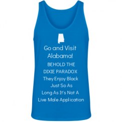 Unisex Jersey Neon Tank Top