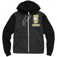 Unisex Fleece Full Zip Midweight Hoodie