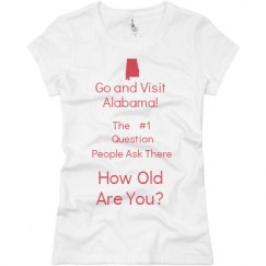 Ladies Slim Fit Basic Promo Jersey Tee