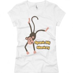 Ladies Slim Fit Basic Promo Jersey Tee