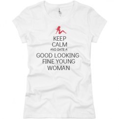Ladies Slim Fit Basic Promo Jersey Tee