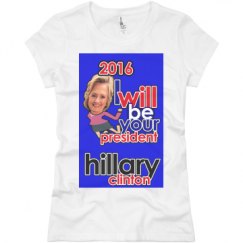 Ladies Slim Fit Basic Promo Jersey Tee