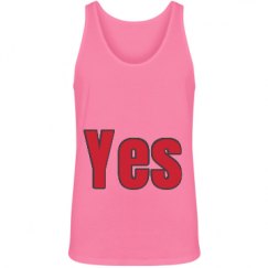 Unisex Jersey Neon Tank Top