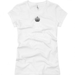 Ladies Slim Fit Basic Promo Jersey Tee