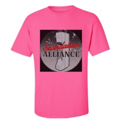 Unisex Ultra Cotton Safety Neon Crewneck Tee