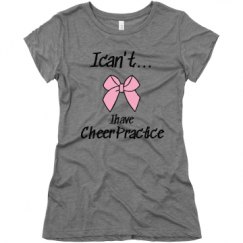 Ladies Slim Fit Super Soft Triblend Tee