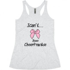 Ladies Slim Fit Super Soft Racerback Triblend Tank