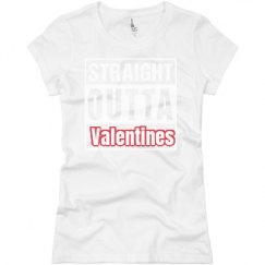 Ladies Slim Fit Basic Promo Jersey Tee