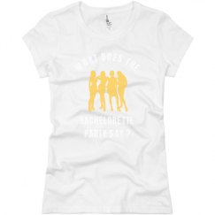 Ladies Slim Fit Basic Promo Jersey Tee