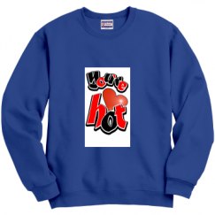 Unisex Film and Foil Crewneck Sweatshirt