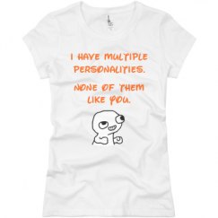 Ladies Slim Fit Basic Promo Jersey Tee