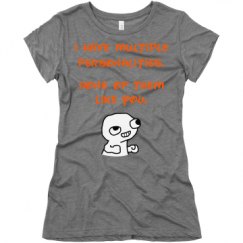 Ladies Slim Fit Super Soft Triblend Tee