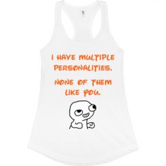 Ladies Slim Fit Racerback Tank Top