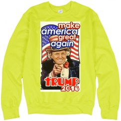 Unisex Neon Crewneck Sweatshirt