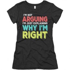 Ladies Slim Fit Super Soft Triblend Tee