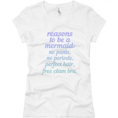Ladies Slim Fit Basic Promo Jersey Tee