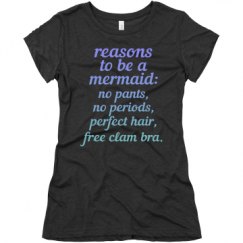 Ladies Slim Fit Super Soft Triblend Tee