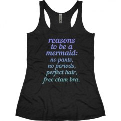 Ladies Slim Fit Super Soft Racerback Triblend Tank