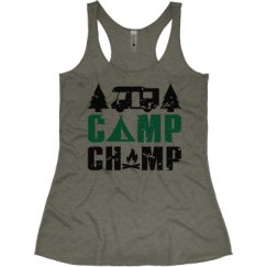 Ladies Slim Fit Super Soft Racerback Triblend Tank