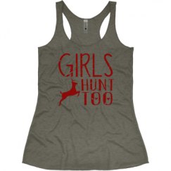 Ladies Slim Fit Super Soft Racerback Triblend Tank