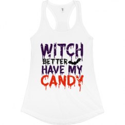 Ladies Slim Fit Racerback Tank Top