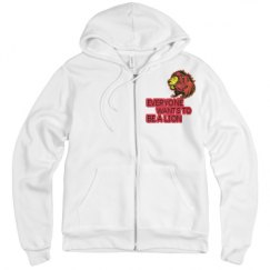 Unisex Fleece Full Zip Midweight Hoodie