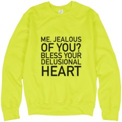 Unisex Neon Crewneck Sweatshirt
