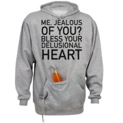 Unisex Beer Holder Tailgate Hoodie