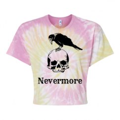 Women's Tie Dye Crop Top Tee