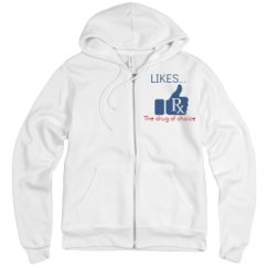 Unisex Fleece Full Zip Midweight Hoodie