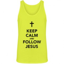 Unisex Jersey Neon Tank Top